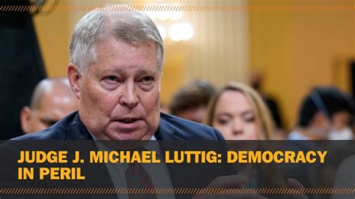 Why Does Judge J Michael Luttig Talk So Slow? What Is Wrong With Him?