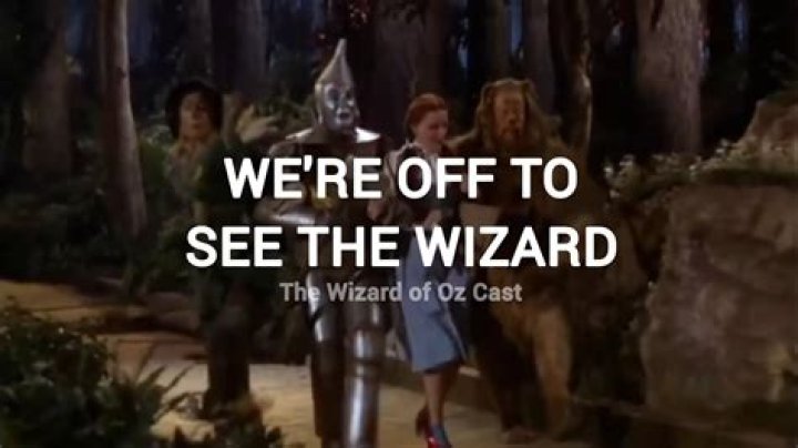 Wizard Of Oz’s
We’re Off To See The Wizard Lyrics