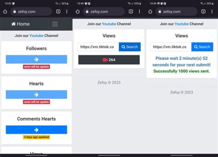 ZEFOY: TikTok Comment Like BOT Zefoy.com Viral Website Review